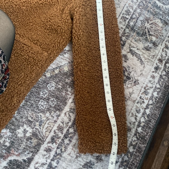 Banana Republic Teddy Car Coat in Toasted size S plush and lined - Picture 14 of 16